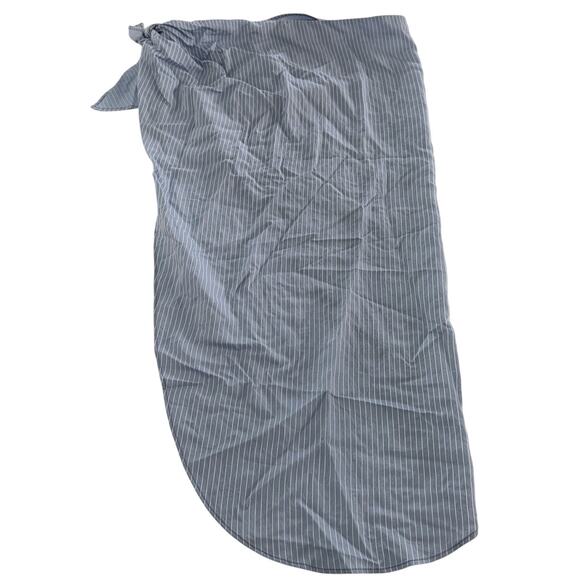 House of Harlow 1960 x Revolve Skirt Womens Extra Small Blue Nima Sarong Stripe - Picture 3 of 7